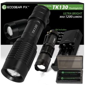LED Tactical Flashlight - Duo | TK130 PRO