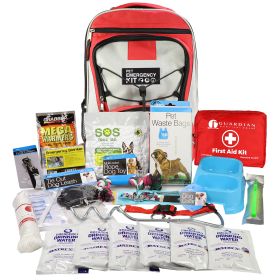 Deluxe Emergency Backpack Kit for Dogs