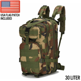 Modular Contingency Backpack - Woodland Strata | 30L