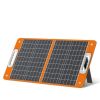 60W 18V Portable Solar Panel;  Flashfish Foldable Solar Charger with 5V USB 18V DC Output Compatible with Portable Generator;  Smartphones;  Tablets