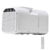 Portable Air Conditioner, 4250 BTU 3-Speed Air Conditioning Unit with 24H Timer, Remote-Control Air Portable AC Adjustable Temp 16-32Celsius, for Out