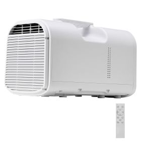 Portable Air Conditioner, 4250 BTU 3-Speed Air Conditioning Unit with 24H Timer, Remote-Control Air Portable AC Adjustable Temp 16-32Celsius, for Out