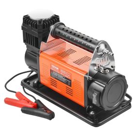 12V Heavy Duty Air Compressor - with Digital Pressure Gauge Tire Inflator Kit, 7.06 CFM Portable Tire Inflator