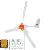 800W Wind Turbine Generator, 12V Wind Turbine Kit, 3-Blade Wind Power Generator with MPPT Controller, Adjustable Windward Direction & 2.5m/s Start Wi