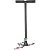 PCP Hand Pump, 3 Stage, 30Mpa 4500 PSI High Pressure PCP Air Rifile Filling Stirrup Pump with Oil-Moisture Filter Pressure Gauge, Stainless Steel for