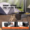 Wood Stove, 118 inch, Alloy Steel Camping Tent Stove, Portable Wood Burning Stove with Chimney Pipes & Gloves, 3000in³Firebox Hot Tent Stove for Outd