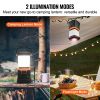 LED Camping Lantern, All-in-one, 1000LM, 360° Illumination, 4 Lighting Modes, Rechargeable Outdoor Flashlight, USB Charging, Durable Robust Light, Id