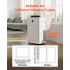 Portable Air Conditioner and Heater Combo, 14000 BTU (9800 BTU SACC) 5-in-1 Standing Cooling Ac Unit, LED Touch Panel & Remote Control, 24h Timer, De