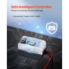 30W 12V Solar Panel Battery Charger, Solar Battery Trickle Charger Maintainer with Built-in Smart Controller & 3 Connection Cables, IP67 Waterproof P