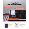 800W 12V Complete Solar Power Kit, 4*200W Monocrystalline Solar Panels + 12.8V 300Ah LiFePO4 Battery + 60A MPPT Charge Controller + 2000W Power Inver
