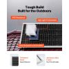 2400W 48V Complete Solar Power Kit, 12PCS 200W Monocrystalline Solar Panels + 51.2V 100Ah LiFePO4 Battery + 48V 5000W Hybrid Inverter, High Output Of