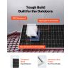 4800W 48V Complete Solar Power Kit, 12*400W Monocrystalline Solar Panels + 51.2V 300Ah LiFePO4 Battery + 48V 10KW Hybrid Inverter, Super High Output