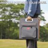 60W 18V Portable Solar Panel;  Flashfish Foldable Solar Charger with 5V USB 18V DC Output Compatible with Portable Generator;  Smartphones;  Tablets
