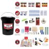 2 Person Comfort Survival Kit, Bucket and Lid