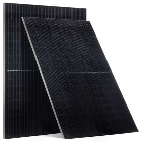 2PCS 400W Monocrystalline Solar Panels, 23% High-Efficiency Mono PV Module with Stable MC4 Output & Aluminum Frame, IP65 Waterproof Outdoor