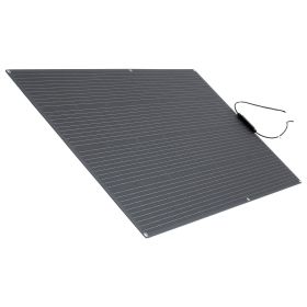 Flexible Solar Panel, 200W Semi-Flexible Bendable Monocrystalline Solar Panel, 21.9% Efficiency Mono Off-Grid Charger with MC4 Output, IP67 Outdoor