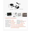 7-in-1 Wi-Fi Weather Station, 7.5-Inch VA Display, Solar Powered Wireless Outdoor Sensor, Home Weather Station Indoor Outdoor, for Temperature