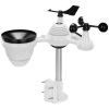 7-in-1 Wireless Weather Station, 7.5 in Color Display, Digital Weather Station Indoor Outdoor, for Temperature Humidity Wind Speed/Direction Rain