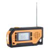 Emergency Weather Radio, 2000mAh Battery, FM/AM/WB/NOAA Alert Solar Hand Crank Emergency Radio, with USB Charging Cable, SOS Alarm and Flashlight