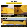 Flood Bag, 24 ft Length x 12 in Height, Reusable PVC Water Diversion Tubes, Lightweight with Excellent Waterproof Effect Used for Doorways, Garag