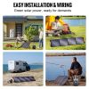 Portable Monocrystalline Solar Panel, 200W Foldable Monocrystalline ETFE Solar Charger, 23% Efficiency Solar Panel with MC4 Output