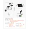 7-in-1 Wi-Fi Weather Station with APP, 7.5-Inch VA Display, Wireless Solar Powered Outdoor Sensor, Rain Gauge, Indoor Outdoor for Weather Forecas