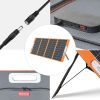 100W 18V Portable Solar Panel;  Flashfish Foldable Solar Charger with  5V USB 18V DC Output Type-C Output Compatible with Portable Generator;  Sm