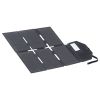 60W Foldable Solar Panel Charger, 16BB N-Type Monocrystalline Solar Panel 24% Efficiency, Lightweight Portable with MC4 Output, Type-C