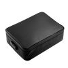 Fireproof Document Box, 1832 Fahrenheit Heat Insulated Fireproof & Waterproof Box with Lock