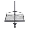 Swivel Campfire Grill, Fire Pit Grill Grate over Fire Pits, Heavy Duty Steel Grill Grates, 360° Adjustable Open Fire Outdoor Equipment, Fire Racks