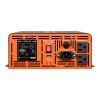 2500W Sump Pump Battery Backup System, LCD Display, Auto Switches to Battery Inverter Power for Sump Pump, Pure Sine Wave