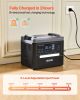 Portable Power Station, 2400W 2160Wh Power Station Solar Generator with 10 Output Ports & Adjustable Input Power