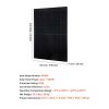 2PCS 400W Monocrystalline Solar Panels, 23% High-Efficiency Mono PV Module with Stable MC4 Output & Aluminum Frame, IP65 Waterproof Outdoor