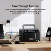 Flashfish 300W Power Station + 60W Solar Panel 230.4Wh LiFePO4 (Peak 600W) Solar generator AC Outlets Portable Power Station,Power Bank