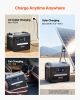 Portable Power Station, 2400W 2160Wh Power Station Solar Generator with 10 Output Ports & Adjustable Input Power