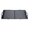 100W Bifacial Solar Panel, 16BB N-Type Foldable Monocrystalline Solar Panel Charger 24% Efficiency, Portable with MC4 Output, USB-A (QC3.0)
