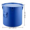 Fryer Grease Bucket, 8 Gal Oil Disposal Caddy Carbon Steel Fryer Oil Bucket with Rust-Proof Coating, Oil Transport Container with Lid, Lock Clips