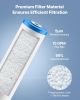 Whole House Water Filter Replacement Cartridge, 4.5" x 20" Polyphosphate Scale Inhibitor Filter for Whole Home Water Filtration System