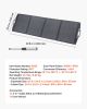 200W Foldable Solar Panel, 24% High-Efficiency Portable Monocrystalline Solar Panel Charger with MC4 Output, USB-A, Type-C & DC Ports