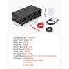 Sump Pump Battery Backup System, 1500W, Auto Switches to Battery Inverter for Continuous Sump Pump Operation, Pure Sine Wave, LCD Display