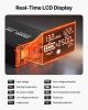2500W Sump Pump Battery Backup System, LCD Display, Auto Switches to Battery Inverter Power for Sump Pump, Pure Sine Wave