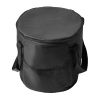 Camping Rocket Stove, Wood Burning Portable Rocket Stove with Carrying Bag for Backpacking, SPCC Steel, Double Door, Burn Twigs
