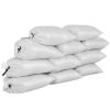 Empty Sandbags, 100 Packs 16 x 26 in, Heavy Duty Sand Bags Sacks with Ties, 50lb Capacity Woven Polypropylene Sandbags