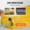 Flood Barriers, Sandbag Alternative Flood Bags 4 Pack, Flood Barrier for Home, Water Barriers for Flooding, Doorway, Driveway(4FTx6in)