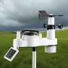 7-in-1 Wi-Fi Weather Station with APP, 7.5-Inch VA Display, Wireless Solar Powered Outdoor Sensor, Rain Gauge, Indoor Outdoor for Weather Forecas