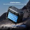 FF Flashfish 1997Wh Portable Power Station , 2000W LFP Solar Generator, Full Charge in 1.5 H