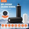 Gravity-fed Water Filter System, 2.25G 304 Stainless-Steel Countertop Filtration System, Reduces Lead and up to 99% of Chlorine