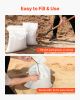 Empty Sandbags, 300 Packs 16 x 26 in, Heavy Duty Sand Bags Sacks with Ties, 50lb Capacity Woven Polypropylene Sandbags