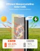 300W Foldable Monocrystalline Solar Panel, 23% High-Efficiency Portable Mono Solar Panel Charger with MC4 Output & 10-in-1 DC Adapters