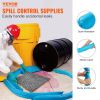 Universal Absorbent Sock, Water Absorbing Snake 20 Gal Capacity, 3" x 47.24" Mildew-Resistant Spill Control Sock, 12 pcs